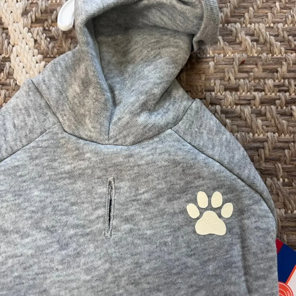 Top Paw Hooded Sweatshirt Sz XS